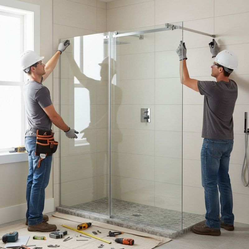 Glass Shower Door Installation in Denver, CO