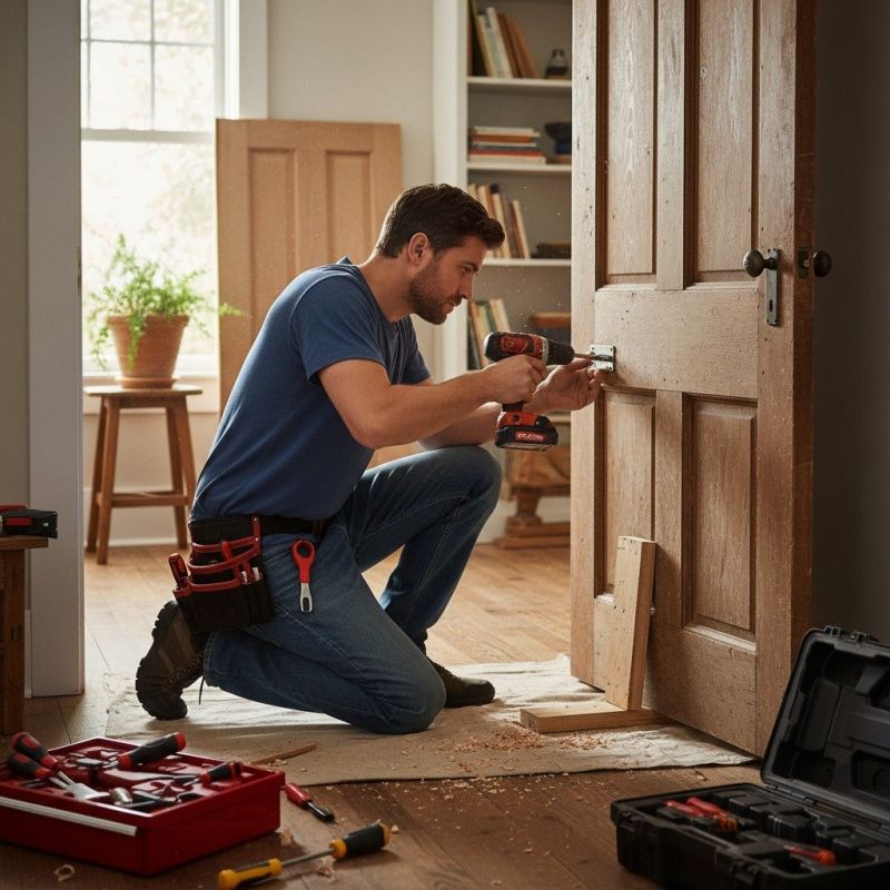 Basement Door Repair in Alpharetta, GA