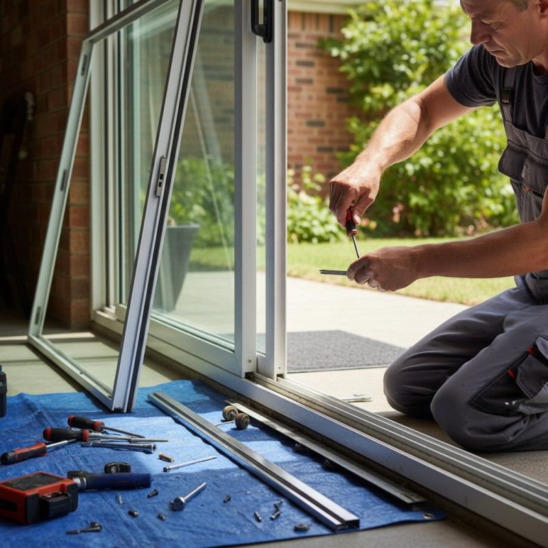 Door Track Repair Service in Alpharetta, GA