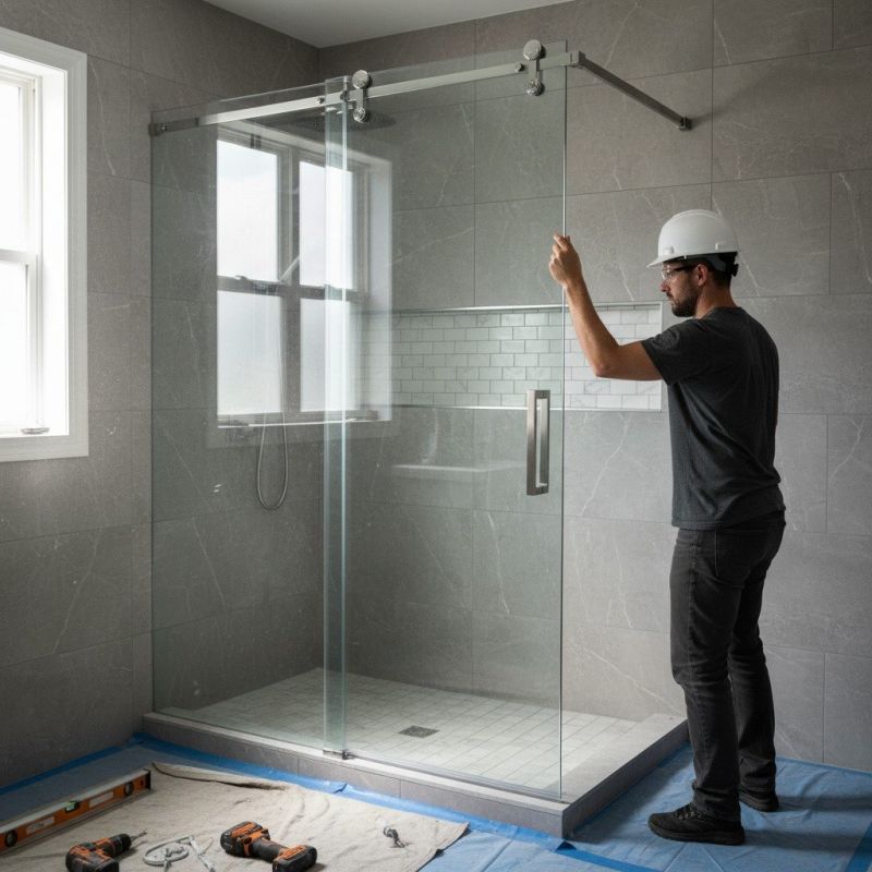 Glass Shower Door Installation in Denver, CO