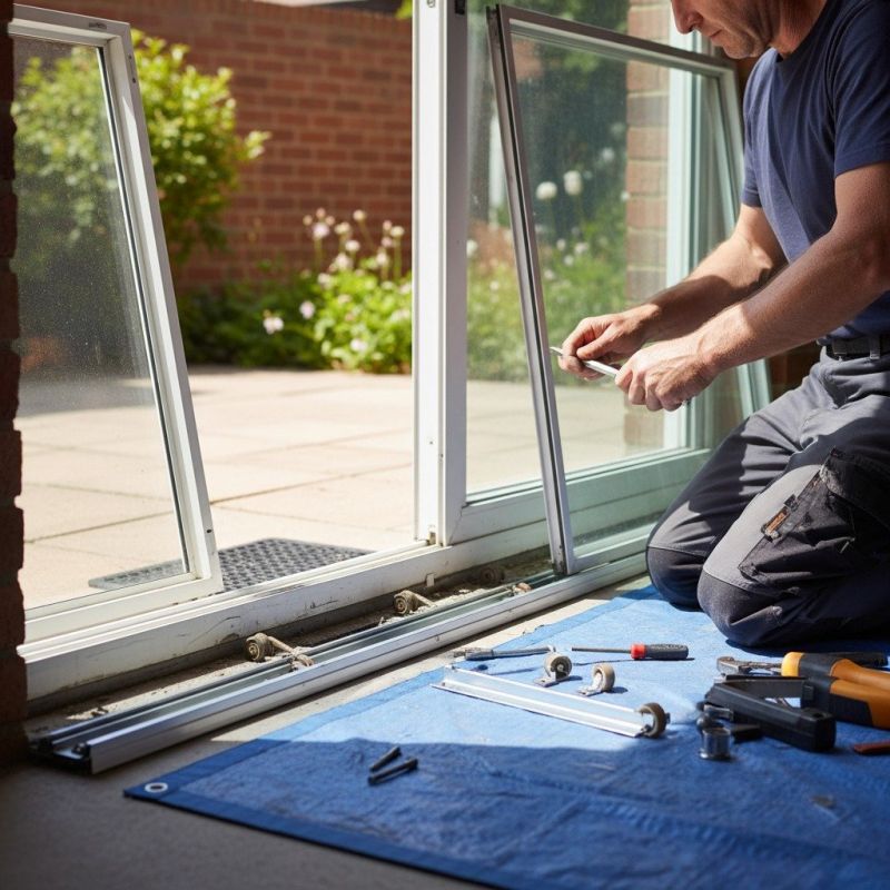 Sliding Door Track Repair in Overland Park, KS