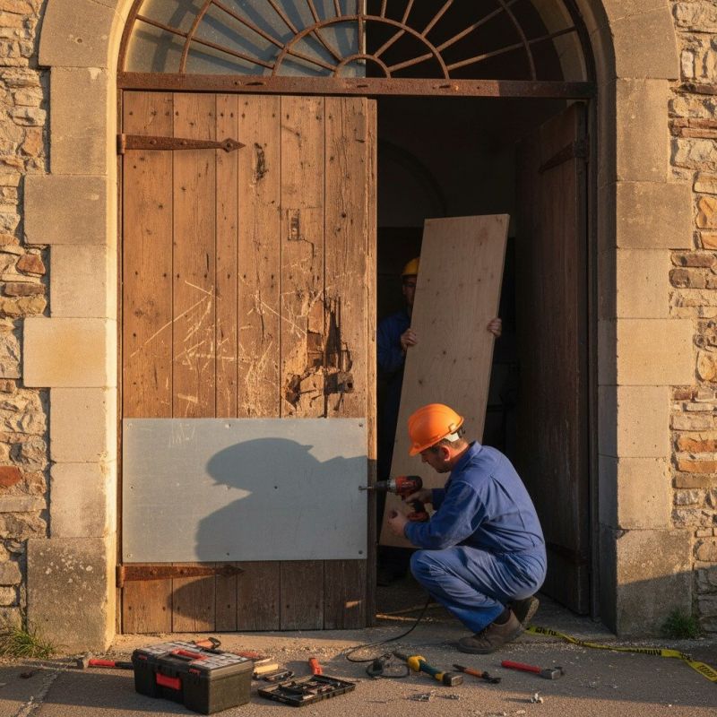 Wood Door Repair in Kansas City, KS