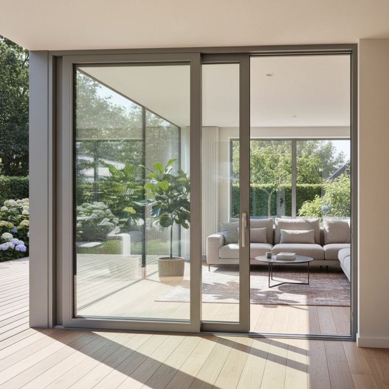 Wood Sliding Door Installation in Olathe, KS